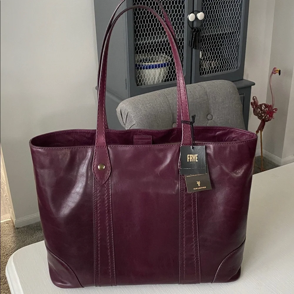 Frye leather tote